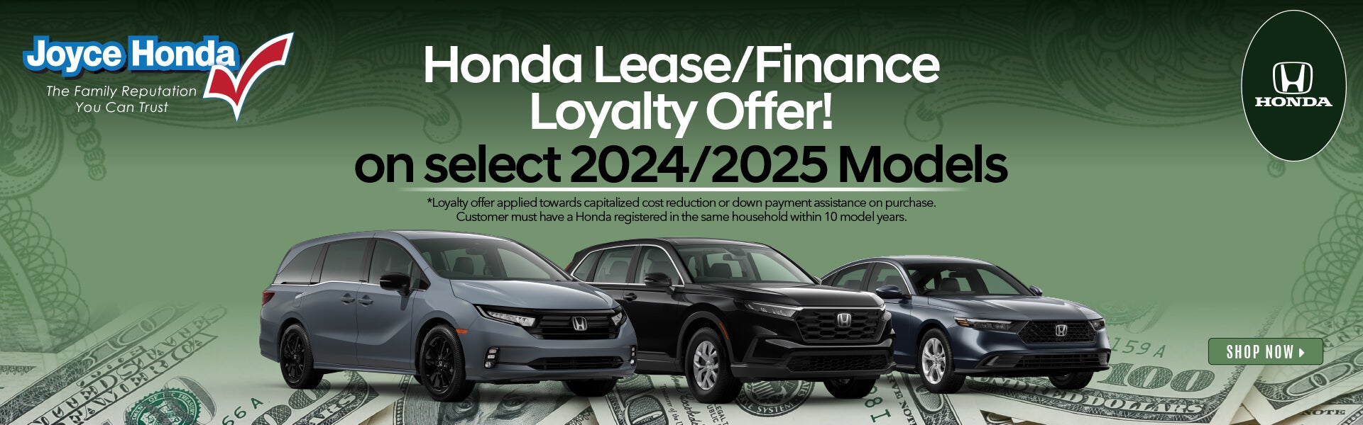 Honda Lease/Finance Offer! 