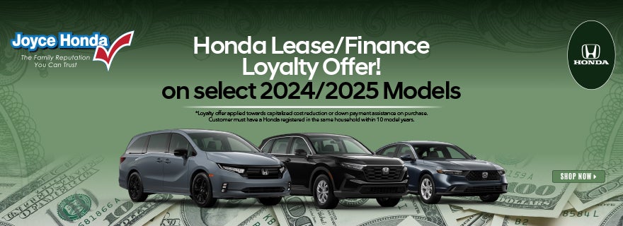 Honda Lease/Finance Offer! 